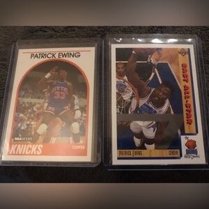 Patrick EWING 1989 NBA Hoops Basketball (New York Knicks)